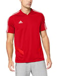 Adidas Men's TIRO19 TR JSY T-Shirt, Power red/White, LT2