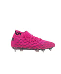 Puma Future 6.1 Netfit MxSG Lace-Up Pink Synthetic Mens Football Boots 106178 03 - Size UK 4.5