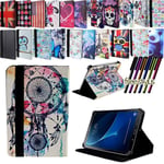 For 7" 8" 10" Samsung Galaxy Tab 2/3/4 - Leather Tablet Stand Folio Cover Case