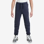 Nike Sweatpants Nsw Tech Fleece 24 - Obsidian/svart Barn, storlek S: 128-137 cm