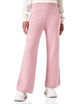 United Colors of Benetton Women's Trousers 108LDF005, Pink Melange 85U, M