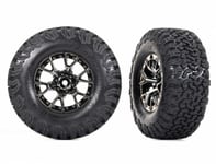 Traxxas 10187-BLKCR Däck & Fälg BFGoodrich All-Terrain T/A Svartkrom 2.2/3.0'' 2WD Fram/4WD (2)