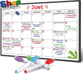 Smart  Panda  Magnetic  Fridge  Whiteboard  Calendar  Perfect  Month  Planner ,