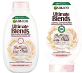 Garnier Ultimate Blends Soothing Shampoo & Conditioner 400ml each