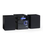 MC-20 DAB Micro chaîne stéréo CD radio FM DAB+ Bluetooth - noir