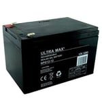 Ultramax NPG12-12, 12V 12ah GEL battery Cell for Kids electric toy car/ scooter