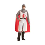 Kostume til voksne Middelalder rider Kappe S