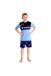 Manchester City F.C. Boys Short Pyjama Set Black/Blue Loungewear Nightwear