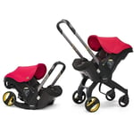 Doona™ Car Seat & Stroller-Flame Red