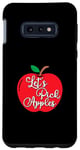 Galaxy S10e Let's Pick Apples Apple Orchard Harvest Season Fall Case