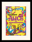 Disney Alice in Wonderland (1974) 30 x 40 cm Objet Souvenir