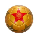smartketing Ballon Officiel de l'équipe espagnole de Football, Jeunesse Unisexe, doré, 5