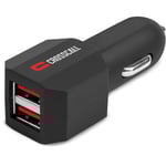 CROSSCALL DUAL-USB CAR CHARGER CHARGEUR DE VOITUR NOIR-CV2.PE.NR000