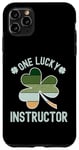iPhone 11 Pro Max Shamrock One Lucky Instructor St. Patrick's Day Pre K School Case