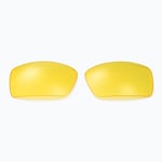 Walleva Yellow Non-Polarized Replacement Lenses For Oakley Gascan Sunglasses