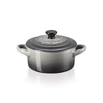 Le Creuset Stoneware Petite Round Casserole, 0.25 L, Flint, 71901104440100