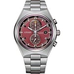Citizen Men Chronograph Eco-Drive Watch with Titanium Strap CA7090-87X