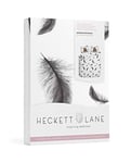 Heckett Lane Jack Housse de Couette, Coton, Noir/Blanc, 200 x 220 cm