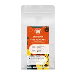 Coffee World | Ethiopia Yirgacheffe Single Origin UK Roasted Whole Coffee Beans - Perfect Brewing for Cafés, Businesses, Shops & Home Users (Coffee Beans 1KG)