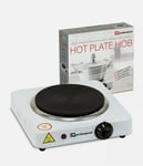 Single Portable Electric Hot Plate Hob Kitchen Cooker Table Top Cast Iron 1000w