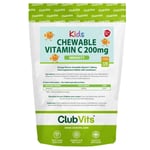 Childrens Vitamin C 200mg Orange | 120 Chewable Tablets Kids Immunity ClubVits
