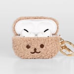 AirPods Pro Deksel - Teddy, Beige Bjørn