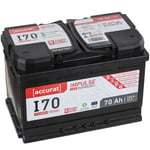 Accurat - Impulse I70 Batterie Voiture 12V 760A 70Ah agm Start-Stop