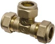 Gelia Klämringskoppling för PEX, T-rör, 15 mm