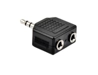 Prokord Audioadapter Mini-phone Stereo 3.5 Mm Hunn Hann