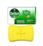Dettol Original Soap Germ Defense Protection Antibacterial Soap Single Bar 60g