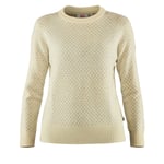 Fjällräven Övik Nordic Sweater Women damtröja Chalk White XS - Fri frakt