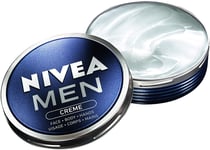 Original GERMAN NIVEA Men Creme Non-Greasy Hydration Boost Skin Face Cream 30ml
