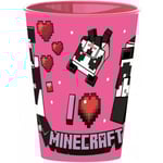 Leksaker MINECRAFT 1st Mugg Barnmugg kopp 260ml 10cm Rosa