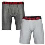 Under Armour Men Tech 9in 2 Pack, Quick-drying sports underwear, 2 pack comfortable men's underwear with tight fit