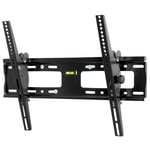 UK-TECH Tv Wall Mount Bracket With Built-In Tri Spirit Level – Universal Tv Bracket 32-65 Inches - Easy To Install
