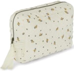 Konges Sløjd big quilted toiletry bag - flower bouquet
