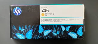 Genuine HP 745 Ink -YELLOW 300ML / DESIGNJET Z2600 Z5600 (INC VAT) BOXED