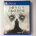 Song of Horror Sony PlayStation 4 PS4 Japanese ver DMM GAMES New & sealed