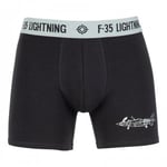 Vanoimports Boxershort F-35 Lightning (Dark Grey,XXL)