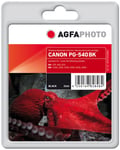 Compatible Avec Canon Pg-540 (5225b005) Agfa Photo Apcpg540bxl Cartouche D'encre Noir