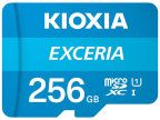 Kioxia Exceria memory card 256 GB MicroSDXC Class 10 UHS-I (Kioxia microSD-Card Exceria 256GB)
