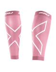 2XU Compression Calf Sleeves Unisex Pink - XS