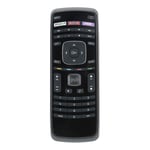 PUSOKEI TV Remote Control,Replacement TV Remote Controller for VIZIO XRT-112 TV E320iA0 E420DA0 E420IA0 E500IA0, Black