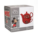 Half Moon Bay - Disney Mickey Mouse Tea for One Set - Tea Set - Tea Cup - Disney Teapot - Disney Home - One Cup Teapot - Mickey Mouse Kitchen Accessories