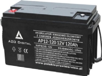 AZO Digital VRLA AGM battery maintenance free AP12-120 12V 120Ah