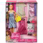 Barbie Docka och kläder multifärg