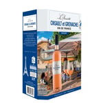Vin Rosé Cinsault Et Grenache La Francette - La Fontaine De 5l (équivalent De 6 Bouteilles De 75cl + 1 Bouteille De 50cl)