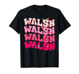 Personalized Name Walsh I Love Walsh Vintage Birthday T-Shirt