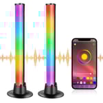 Smart LED-ljuslist, RGB Spellampa Belysning Synkronisering med musik och APP-kontroll LED-ljuslist TV-bakgrundsbelysning Ambientlampa för spel
