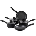 Russell Hobbs 5 Piece Pot and Pan Set 20/24 cm Frying Pans 16/18/20 cm Saucepans